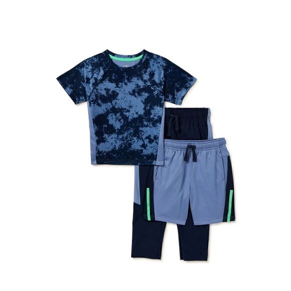 Nwt Baby & Toddler Boy T-Shirt Short and Jogger Pants Outfit Set - Picture 1 of 7